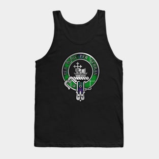 Clan MacDonald Crest & Tartan Tank Top